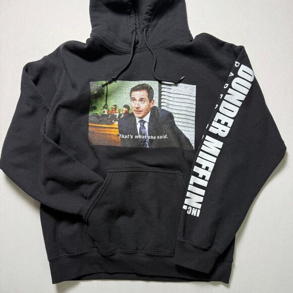 The Office Other - The Office Michael "That's What She Said" Hoodie Sz Med, Dunder Mifflin 2/$15